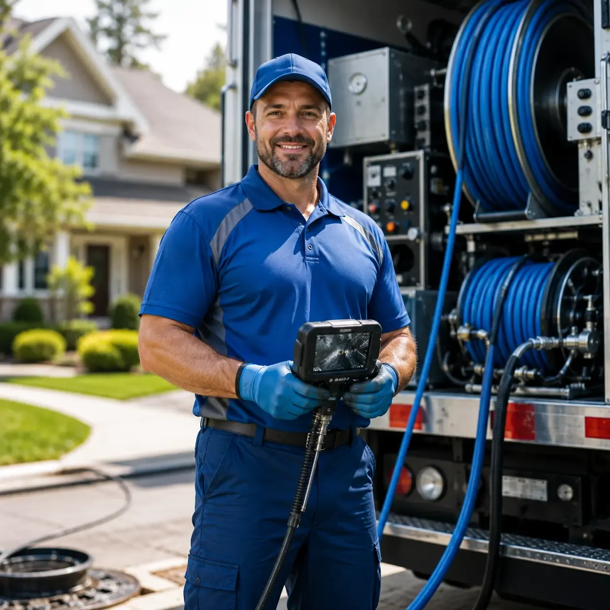 Local outdoor drain cleaning specialists in Webster, NY